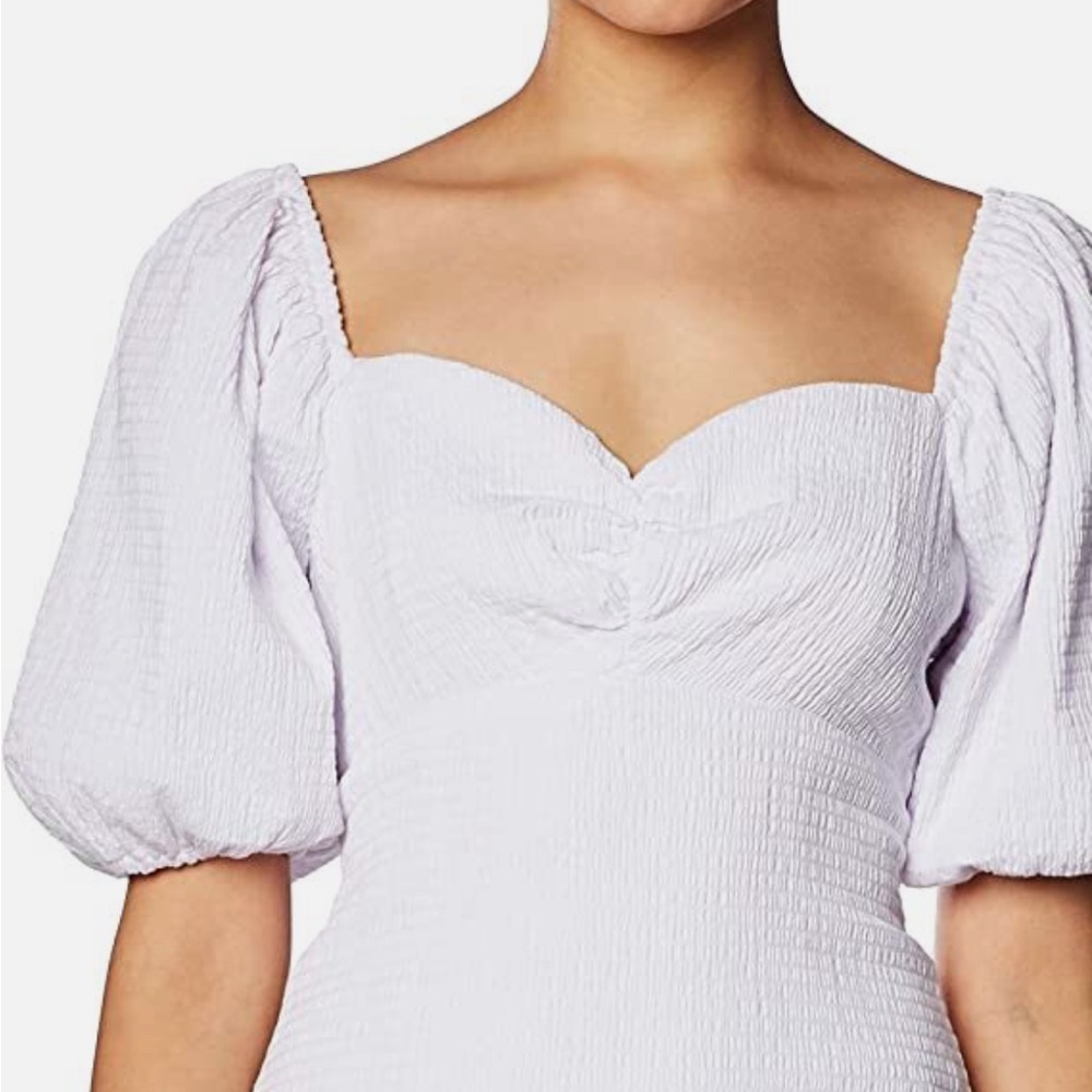 GUESS Charlotte White Dress Large - Picture 2 of 7